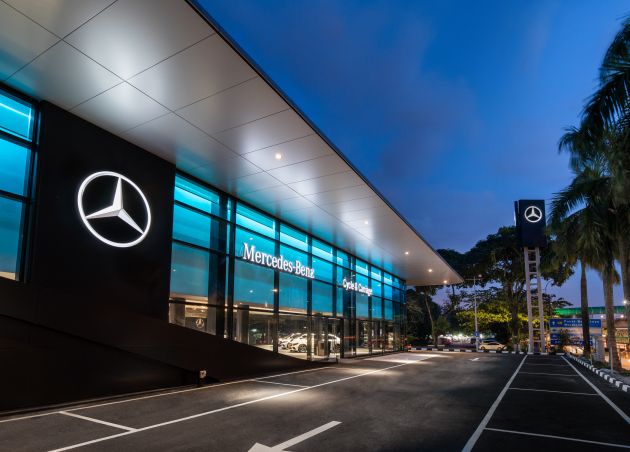 Cycle & Carriage Mercedes-Benz Autohaus in JB upgraded: new CI, only B&P centre in southern region