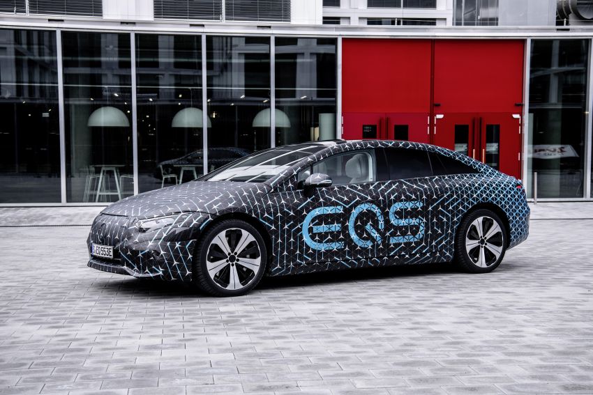 Mercedes-Benz EQS detailed – up to 523 PS, 855 Nm, 107.8 kWh battery, 770 km of range, reveal next week 1273662