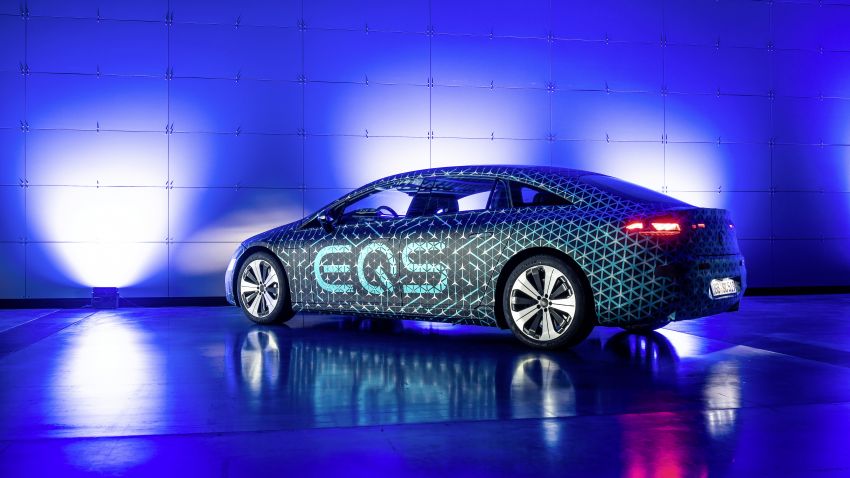 Mercedes-Benz EQS detailed – up to 523 PS, 855 Nm, 107.8 kWh battery, 770 km of range, reveal next week 1273682