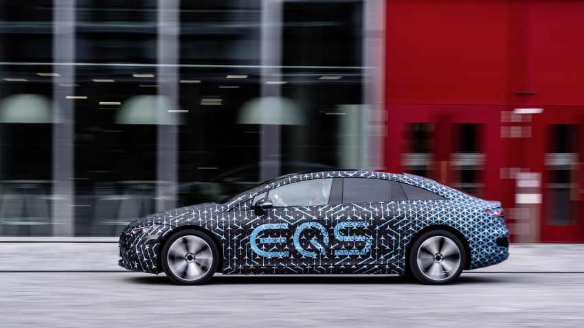 Mercedes-Benz EQS detailed – up to 523 PS, 855 Nm, 107.8 kWh battery, 770 km of range, reveal next week 1273676