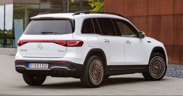 Mercedes EQB buat penampilan sulung — 288 hp, 419 km jarak, cas 100 kW DC 10%-80% dalam 30 minit