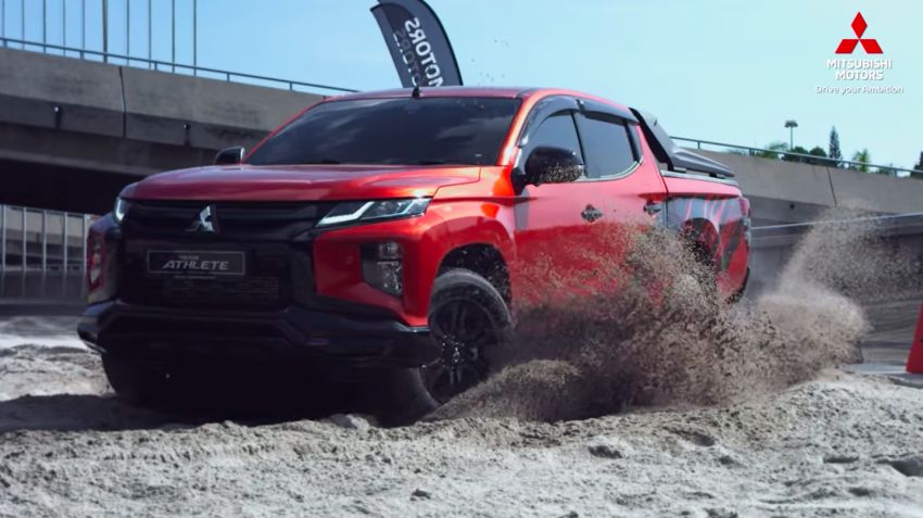 Malaysian-made Mitsubishi Triton Athlete “Hyperdrive” video gets over 2 million views – see the action here! Image #1288384
