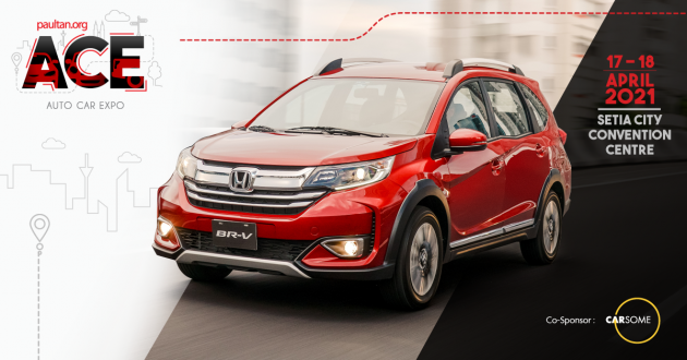 ACE 2021: Buy a Honda BR-V with savings of over RM6,000, plus RM2,550 worth of vouchers from us!