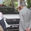 Tun Mahathir takes delivery of his new Perodua Ativa