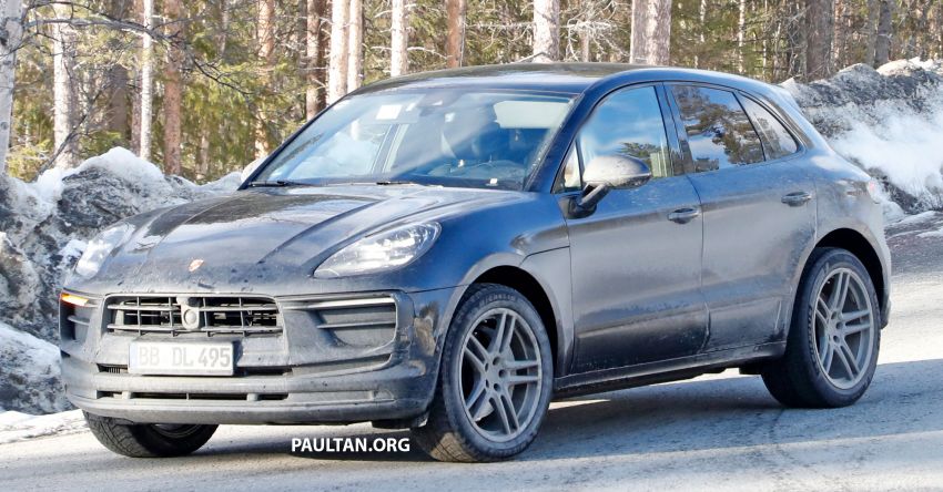 SPYSHOTS: 2022 Porsche Macan second facelift – updated exterior, Direct Touch Control centre console 1275146