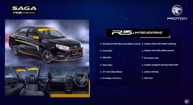 Proton Saga dilancarkan di Pakistan – ada varian R3 1.3L transmisi manual, bermula RM54k hingga RM66k
