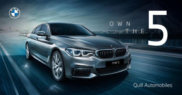 AD: Own The 5 with Quill Automobiles – exciting deals on the BMW 5 Series pre-LCI; limited units available