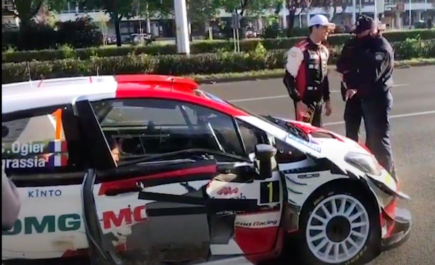 VIDEO: Tak bagi signal, Sebastien Ogier kemalangan sebelum mula berlumba di SS17, WRC Croatia 2021 1287178