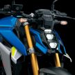 Suzuki GSX-S1000 muncul dengan rupa baru – kuasa bertambah menjadi 150 hp dan tork 106 Nm, Euro 5