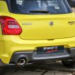 2021 Suzuki Swift Sport launched in Malaysia – 1.4L turbo, 140 hp, 230 Nm, 6AT-only, no manual, RM140k