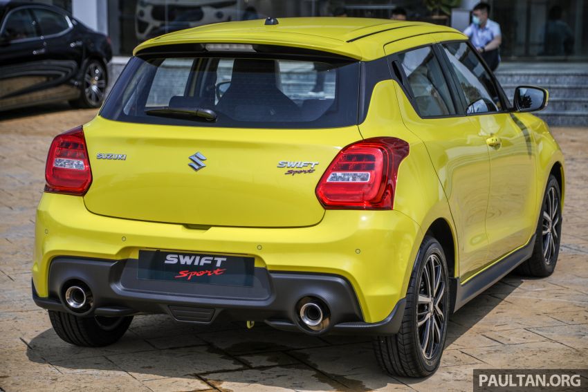 Suzuki Swift Sport 2021 dilancarkan di Malaysia – RM139,900, 1.4L turbo 140 hp/230 Nm, hanya 6AT 1275576