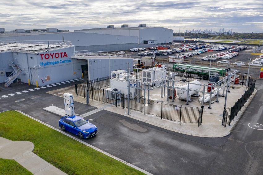 Toyota unveils hydrogen production, storage and refuelling facility in Australia – fully carbon-neutral 1273620
