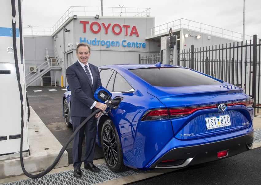 Toyota unveils hydrogen production, storage and refuelling facility in Australia – fully carbon-neutral 1273650