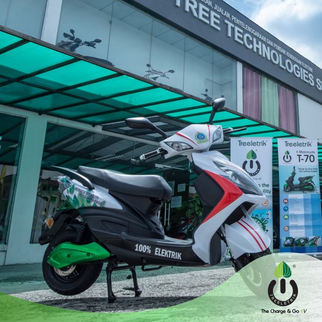 Treeletrik akan bekalkan 200,000 motosikal elektrik kepada Indonesia secara berperingkat hingga 2023