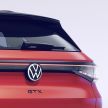 VW ID.4 GTX diperkenalkan – 2 motor elektrik, 299 PS, 0-100 km/j dalam 6.2 saat; dari RM250k di Jerman