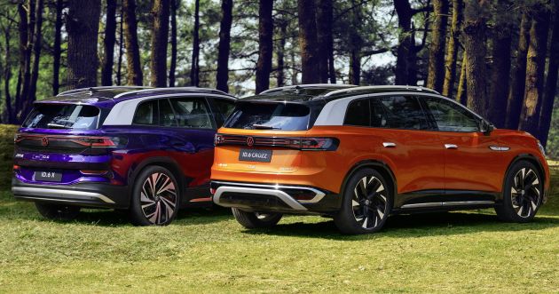 Volkswagen ID.6 Crozz, ID.6 X revealed – China-only 7-seater electric SUVs with up to 305 PS, 588 km range