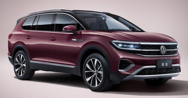 Volkswagen Talagon SUV debuts in China as the brand’s largest SUV – over 5.1 metres long; 2.5T V6