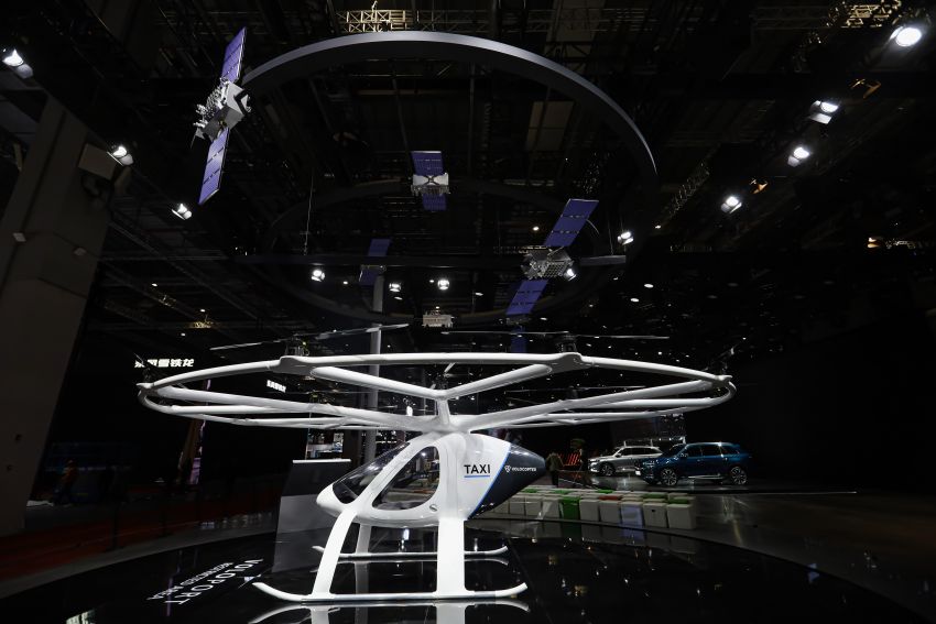 Volocopter, Geely display the 2X electric air taxi in Shanghai – UAM service to be rolled out in China soon Image #1283885