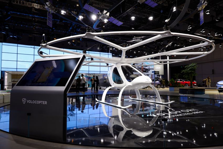 Volocopter, Geely display the 2X electric air taxi in Shanghai – UAM service to be rolled out in China soon Image #1283886