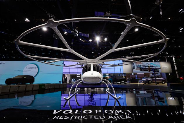 Volocopter, Geely pamerkan teksi udara elektrik 2X di Auto Shanghai – servis UAM bakal bermula di China
