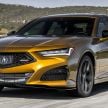 2021 Acura TLX Type S announced for the US – 355 hp V6 with AWD; 0-96 km/h in about 5s; from RM216k