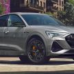 Audi e-tron S line black edition unveiled for Europe
