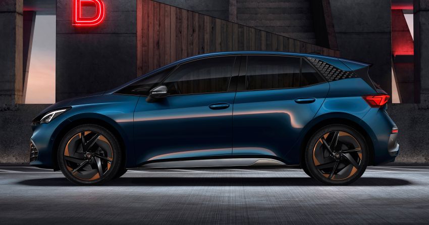 Cupra Born 2021 EV diperkenal – 4 varian, hingga 231 PS & bateri 77 kWh, pengecasan pantas 125 kW DC 1300034