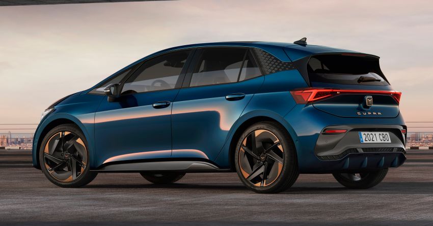 2021 Cupra Born electric car debuts – four variants, up to 231 PS & 77 kWh battery; 125 kW DC fast charging 1299437