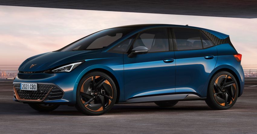 2021 Cupra Born electric car debuts – four variants, up to 231 PS & 77 kWh battery; 125 kW DC fast charging 1299439
