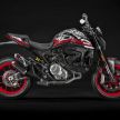 Ducati Monster 2021 – pilihan grafik dan aksesori asli