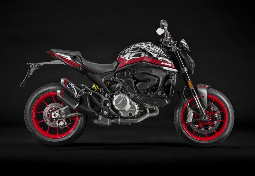 Ducati Monster 2021 – pilihan grafik dan aksesori asli 1298657