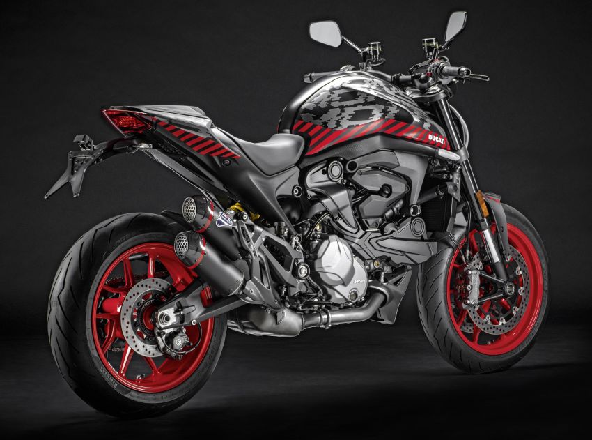 Ducati Monster 2021 – pilihan grafik dan aksesori asli 1298646