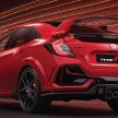 2021 Honda Civic Type R facelift launched in Indonesia – technical and styling updates; priced from RM339k