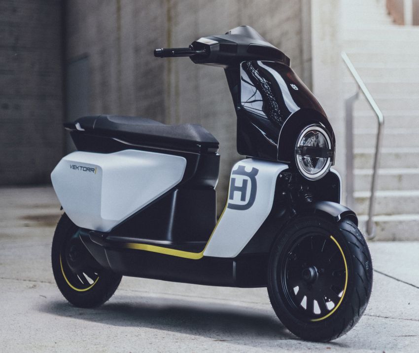 2021 Husqvarna Vektorr Concept e-scooter shown 1293190