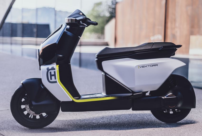 2021 Husqvarna Vektorr Concept e-scooter shown 1293193
