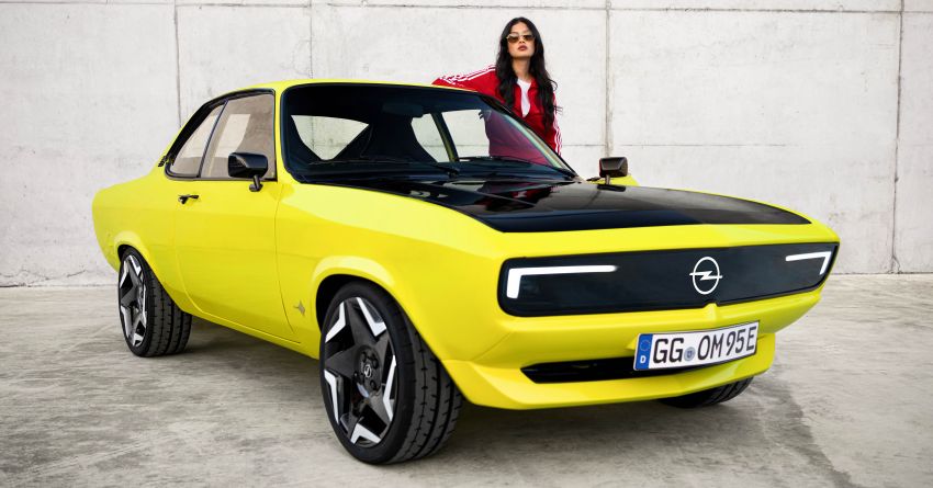 Opel Manta G Se ElektroMOD – model ikonik sentuhan restomod, dijana motor elektrik 147 PS/225 Nm 1296132