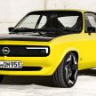 Opel Manta G Se ElektroMOD – iconic RWD sports car restomodded with 147 PS e-motor and 31 kWh battery