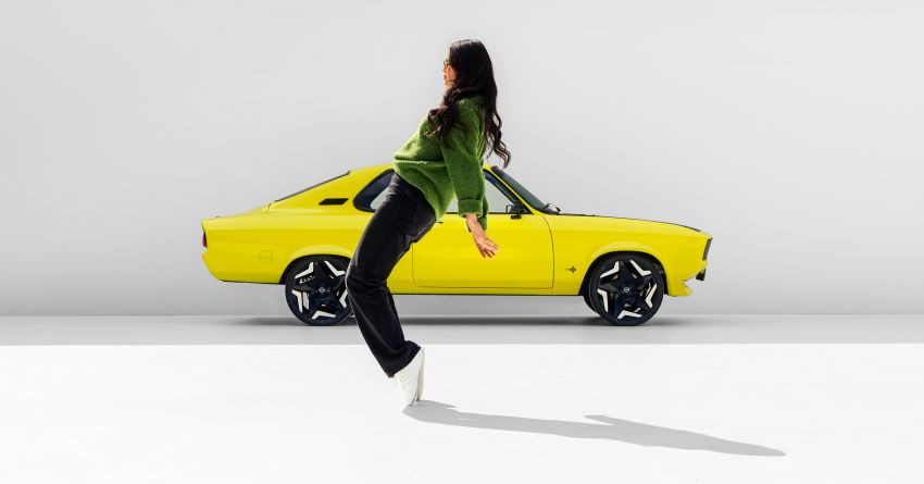 Opel Manta G Se ElektroMOD – model ikonik sentuhan restomod, dijana motor elektrik 147 PS/225 Nm 1296116
