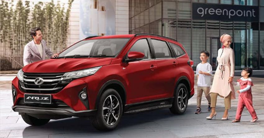 2021 Perodua Aruz – SUV updated with new Passion Red paint, integrated side steps and auto-lock function 1292787