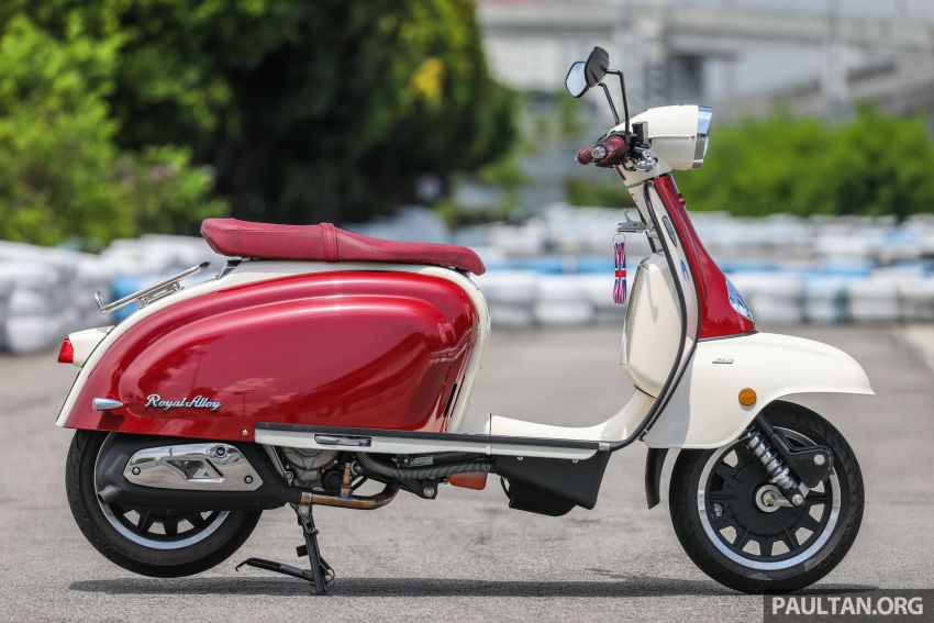 REVIEW: 2021 Royal Alloy TG250 – riding <em>la dolce vita</em>, RM19,800, made in Thailand, all classic scooter style 1291857
