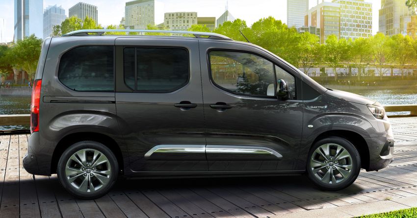 Toyota Proace City Electric debuts with 136 PS and up to 280 km EV range – panel van or people carrier setup Image #1292919