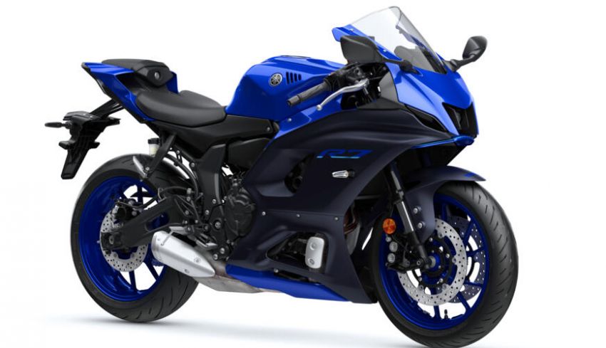 Yamaha YZF-R7 didedah – enjin dua silinder 689 cc daripada MT-07, kuasa 73.4 hp, suspensi boleh laras 1295480