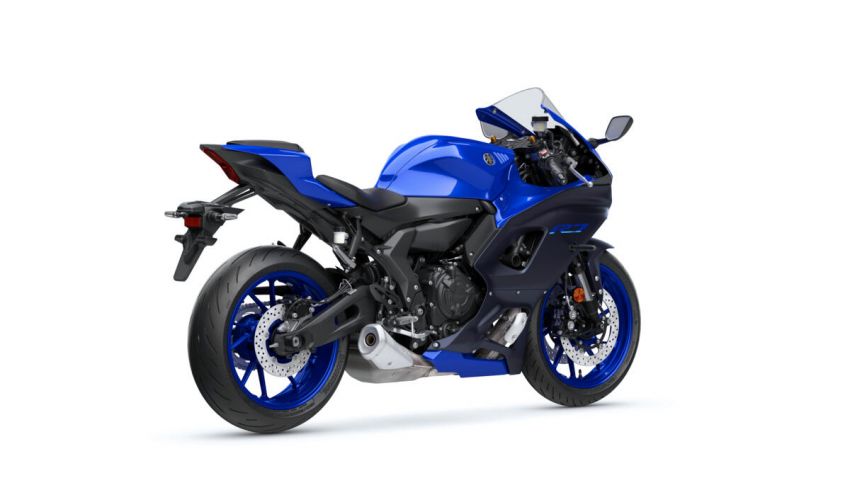 Yamaha YZF-R7 didedah – enjin dua silinder 689 cc daripada MT-07, kuasa 73.4 hp, suspensi boleh laras 1295475