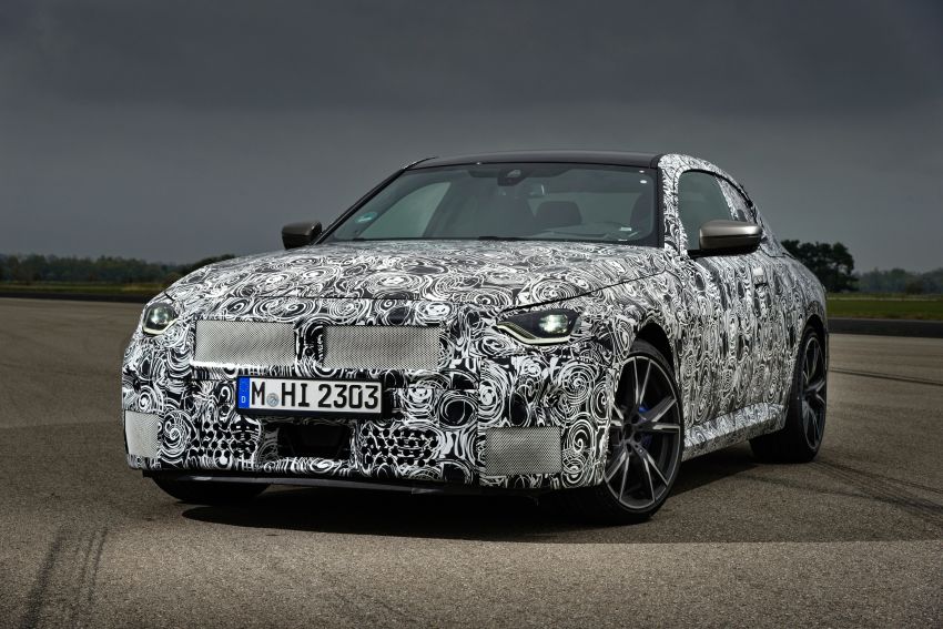2022 BMW 2 Series Coupe officially teased before debut – M240i xDrive to lead variant range with 374 PS 1294298