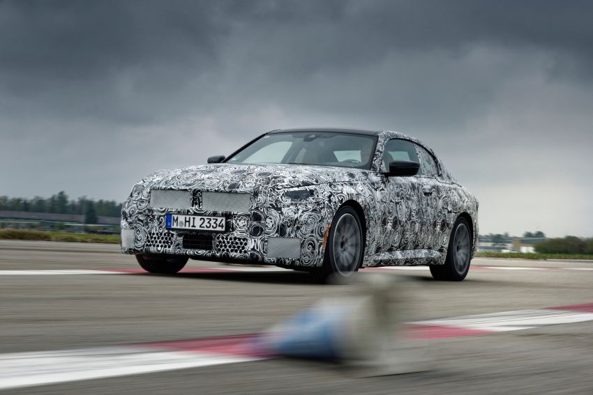 2022 BMW 2 Series Coupe officially teased before debut – M240i xDrive to lead variant range with 374 PS 1294210