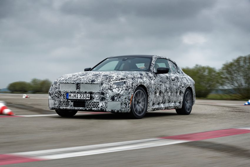 2022 BMW 2 Series Coupe officially teased before debut – M240i xDrive to lead variant range with 374 PS 1294215