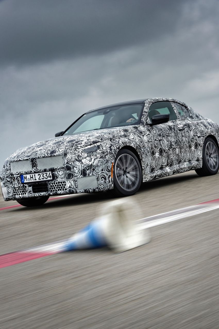 2022 BMW 2 Series Coupe officially teased before debut – M240i xDrive to lead variant range with 374 PS 1294224