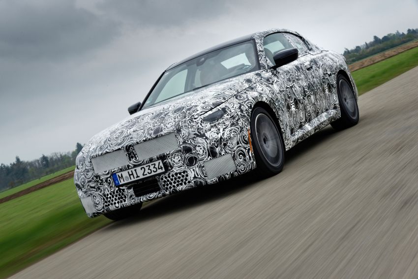 2022 BMW 2 Series Coupe officially teased before debut – M240i xDrive to lead variant range with 374 PS 1294226