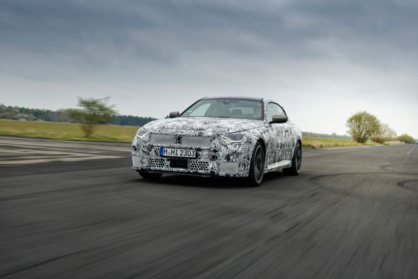 2022 BMW 2 Series Coupe officially teased before debut – M240i xDrive to lead variant range with 374 PS 1294258