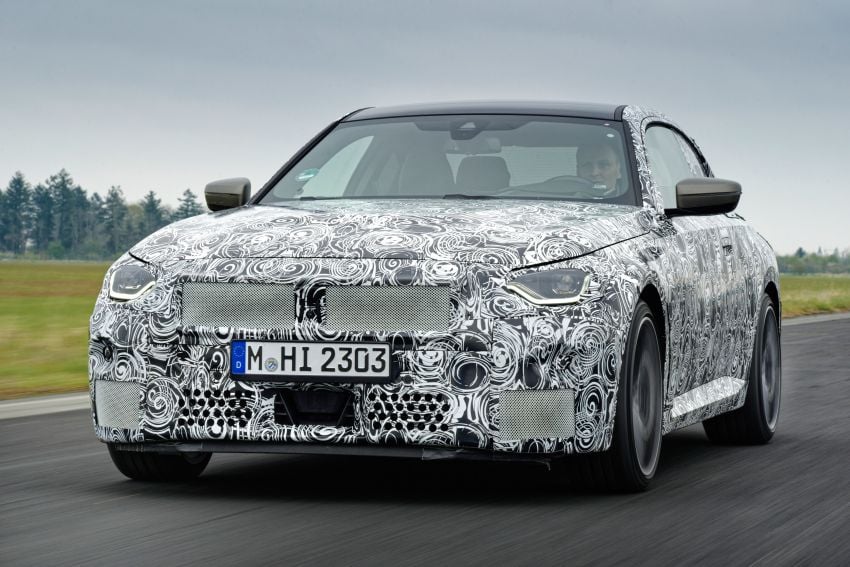 2022 BMW 2 Series Coupe officially teased before debut – M240i xDrive to lead variant range with 374 PS 1294269